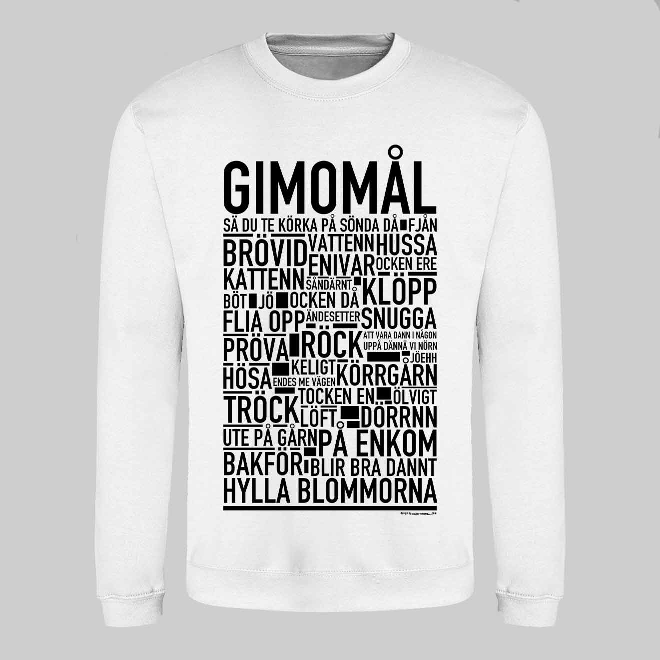 Gimomål Dialekt Text Sweatshirt