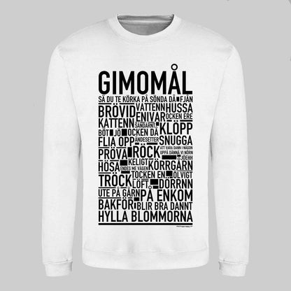 Gimomål Dialekt Text Sweatshirt