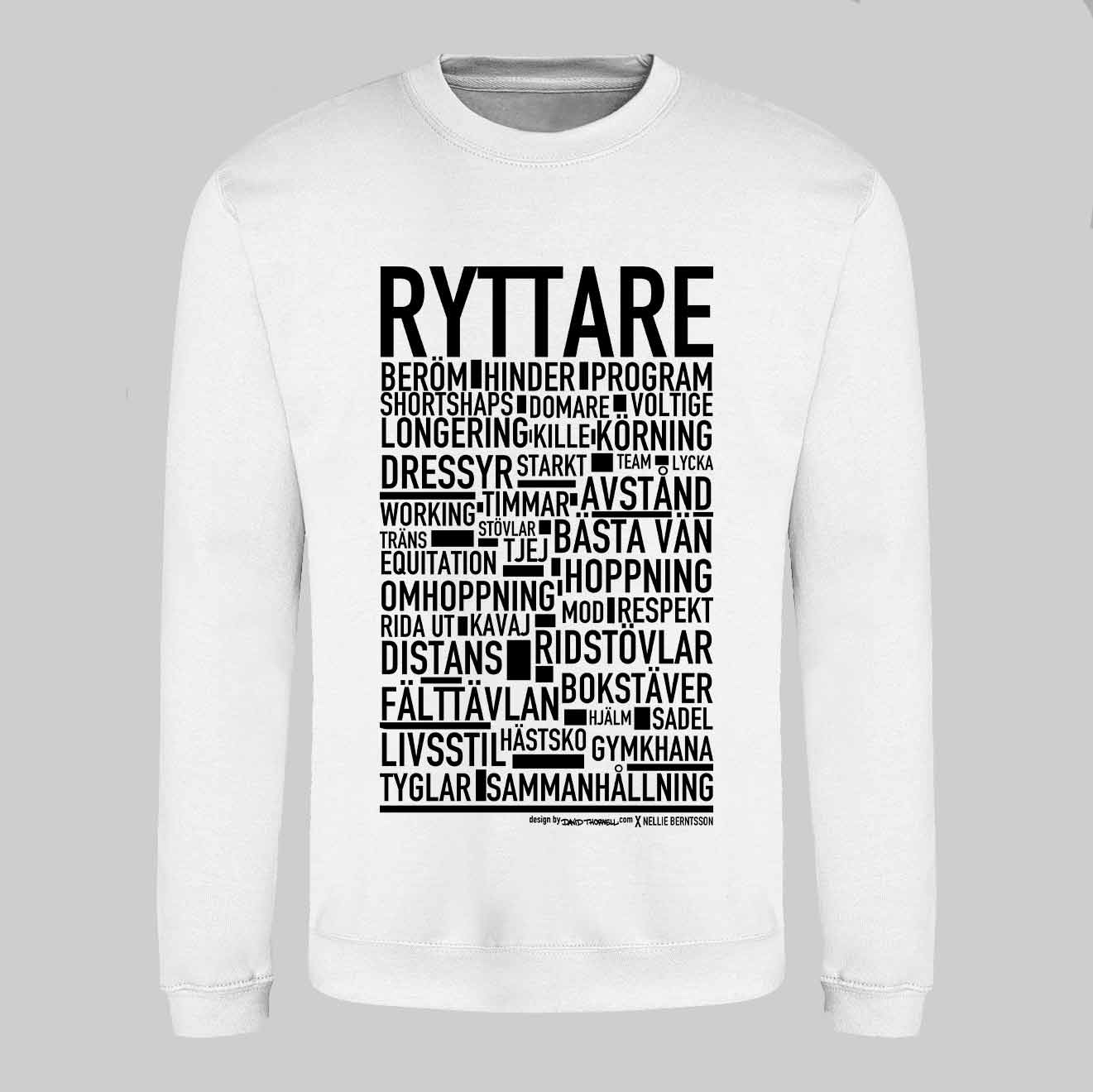 Ryttare Text Sweatshirt