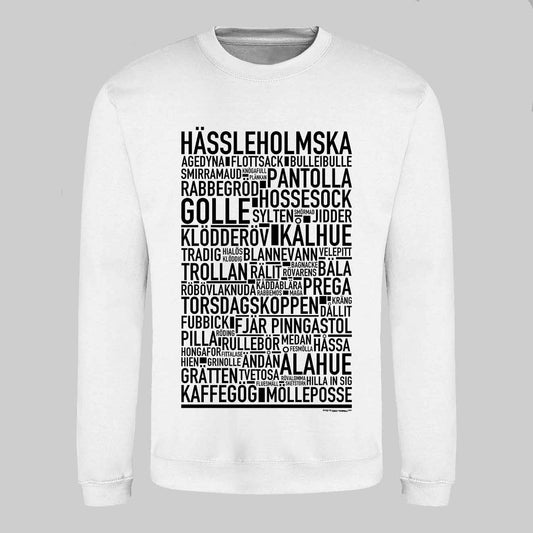 Hässleholmska Dialekt Text Sweatshirt