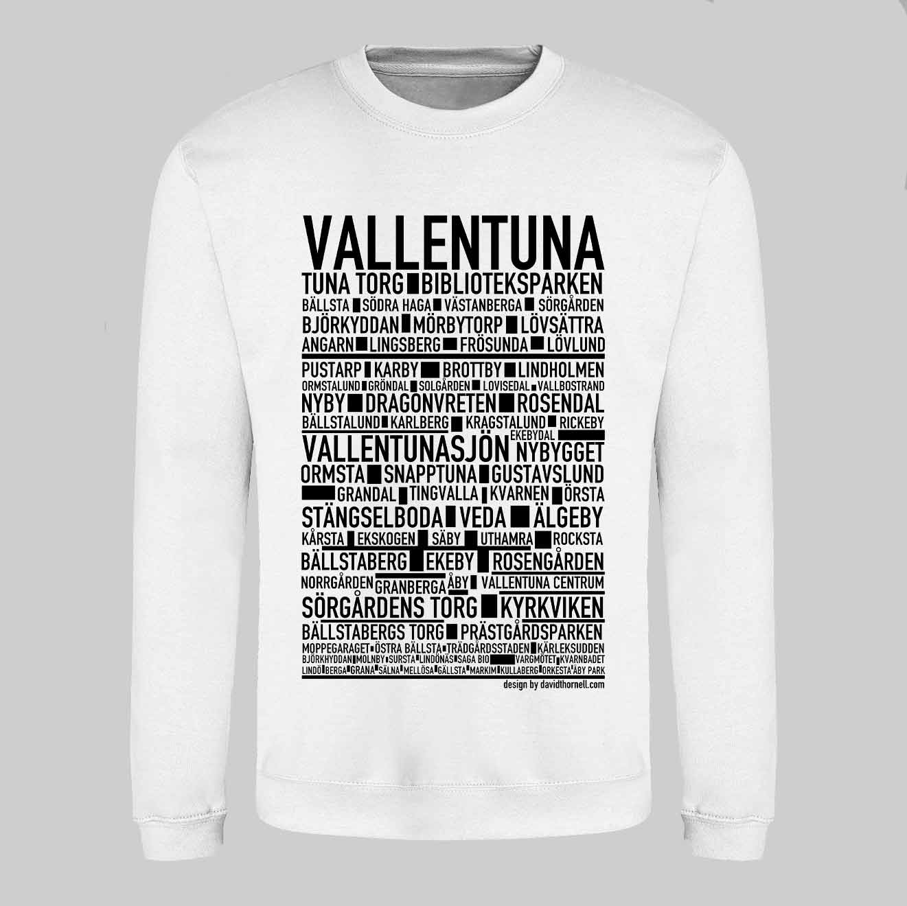 Vallentuna Text Sweatshirt