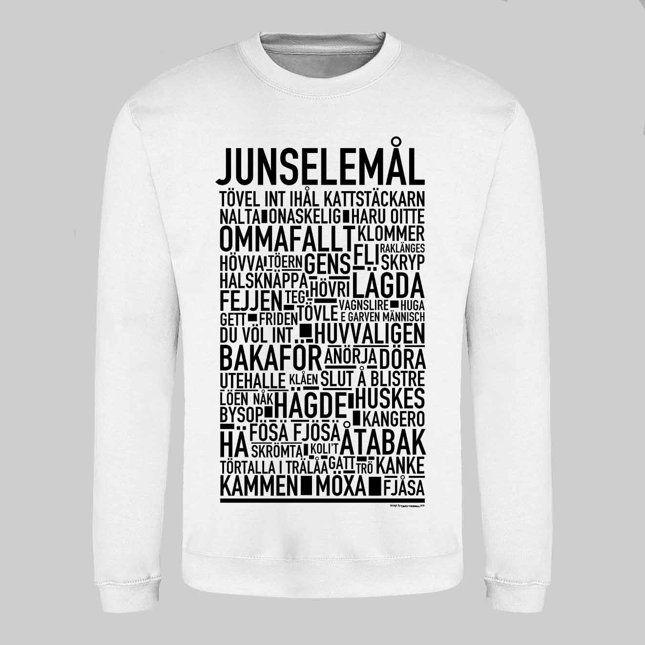 Junselemål Dialekt Text Sweatshirt