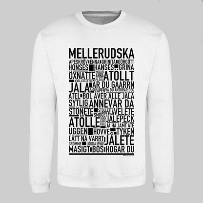 Mellerudska Dialekt Text Sweatshirt