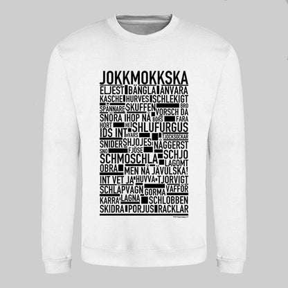 Jokkmokkska Dialekt Text Sweatshirt