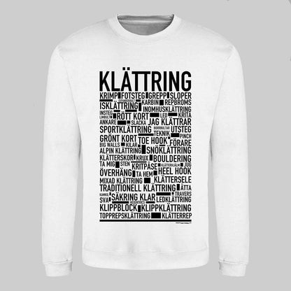 Klättring Text Sweatshirt