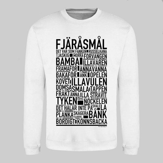 Fjäråsmål Dialekt Text Sweatshirt