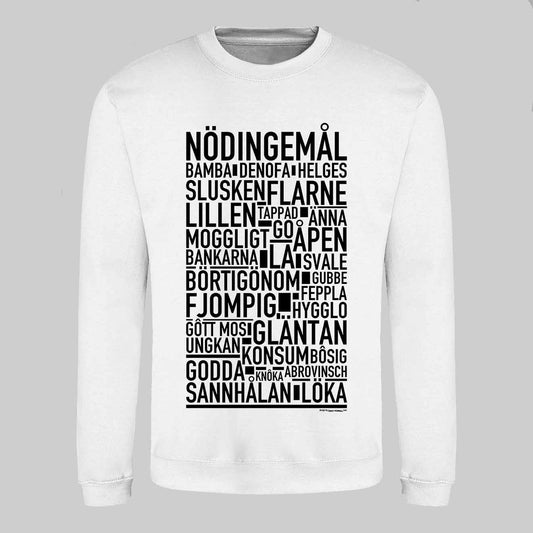Nödingemål Dialekt Text Sweatshirt