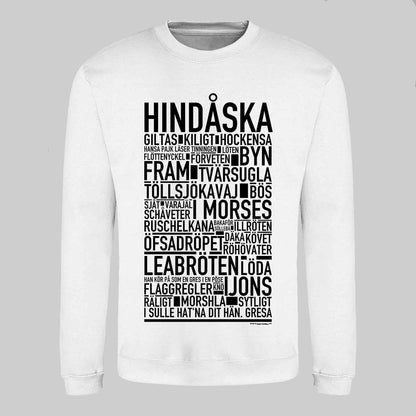 Hindåska Dialekt Text Sweatshirt