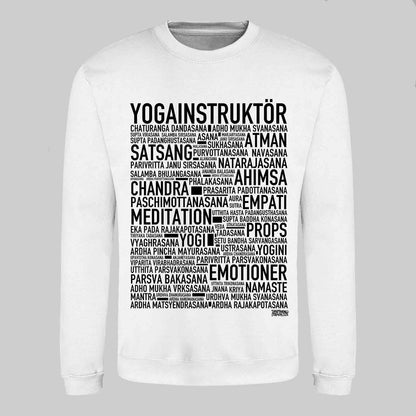 Yogainstruktör Text Sweatshirt