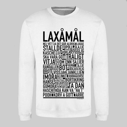 Laxåmål Dialekt Text Sweatshirt