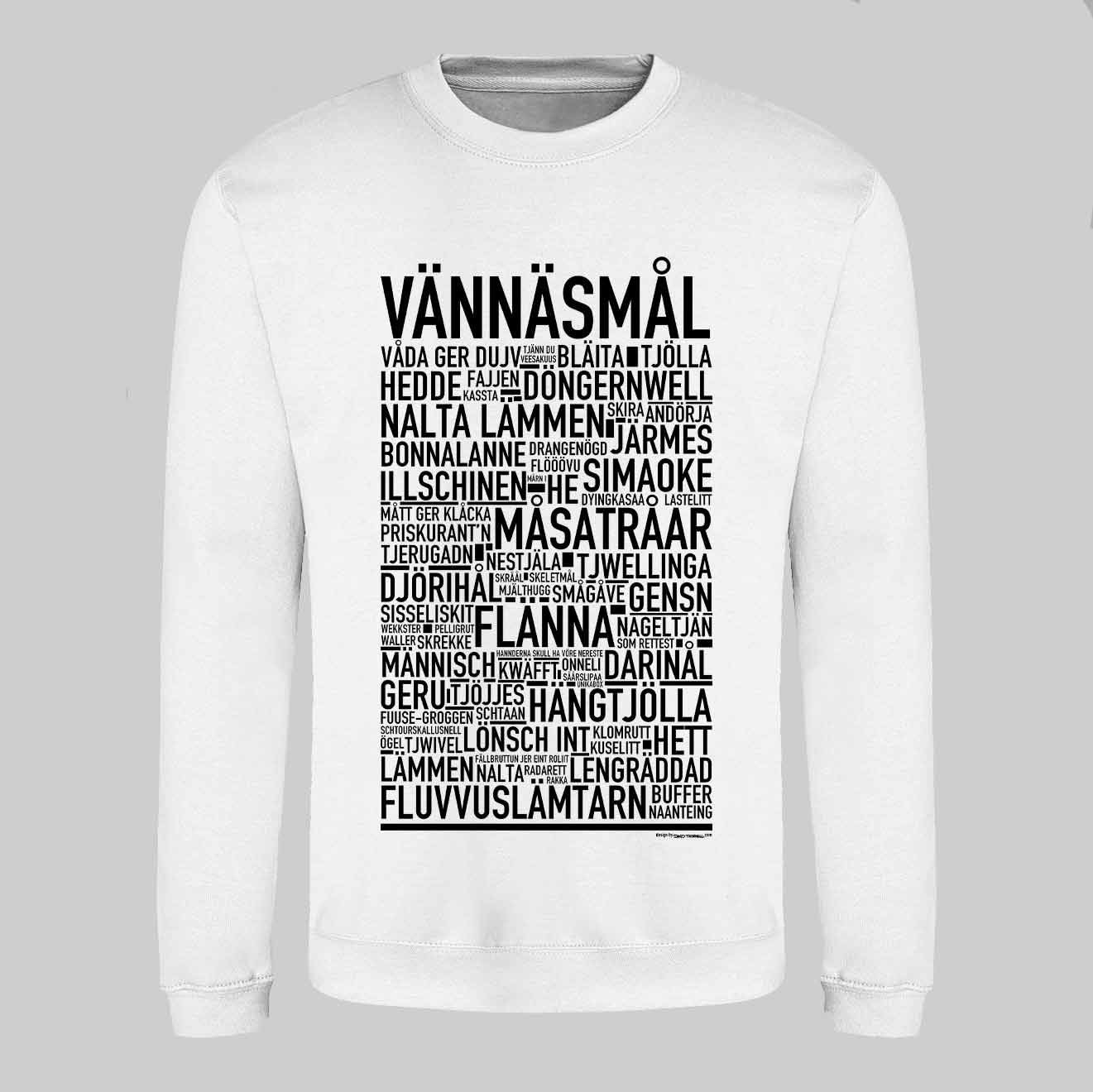 Vännäsmål Dialekt Text Sweatshirt