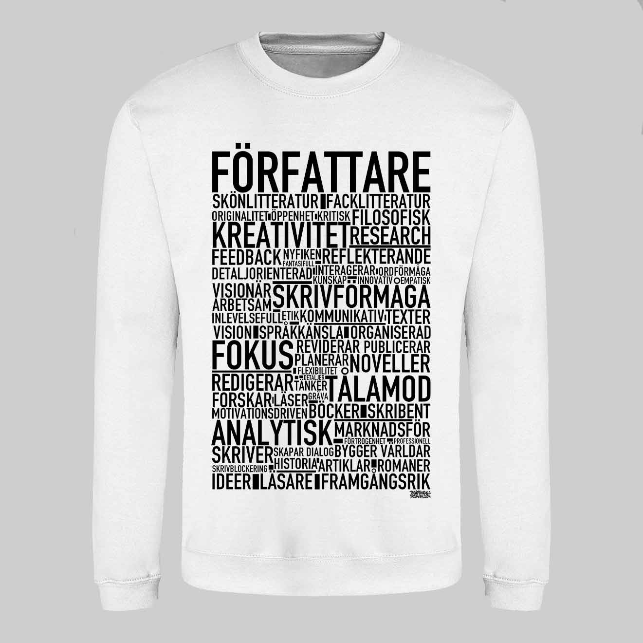 Författare Text Sweatshirt