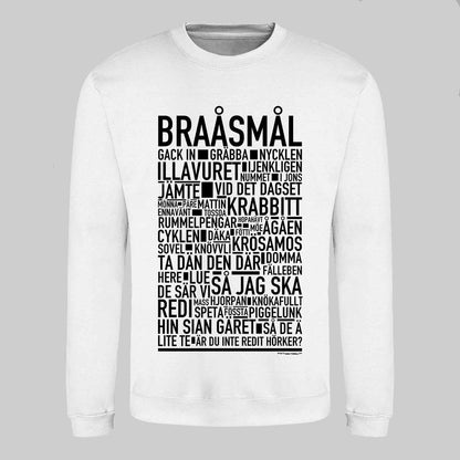 Braåsmål Dialekt Text Sweatshirt