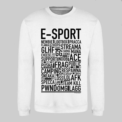 E-Sport Text Sweatshirt