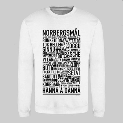 Norbergsmål Dialekt Text Sweatshirt