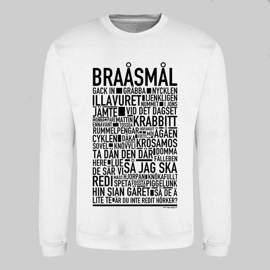 Braåsmål Dialekt Text Sweatshirt