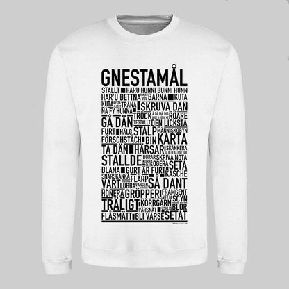 Gnestamål Dialekt Text Sweatshirt