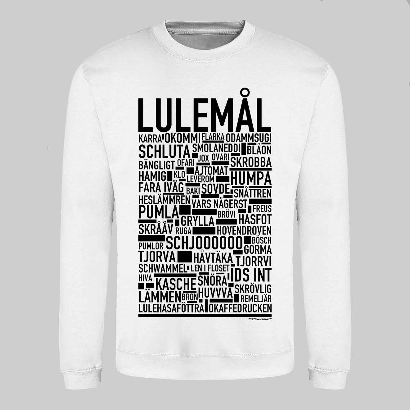Lulemål Dialekt Sweatshirt