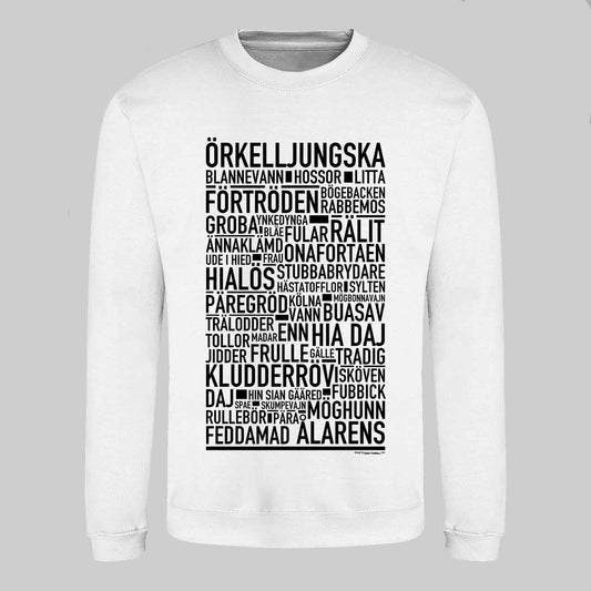 Örkelljungska Dialekt Text Sweatshirt