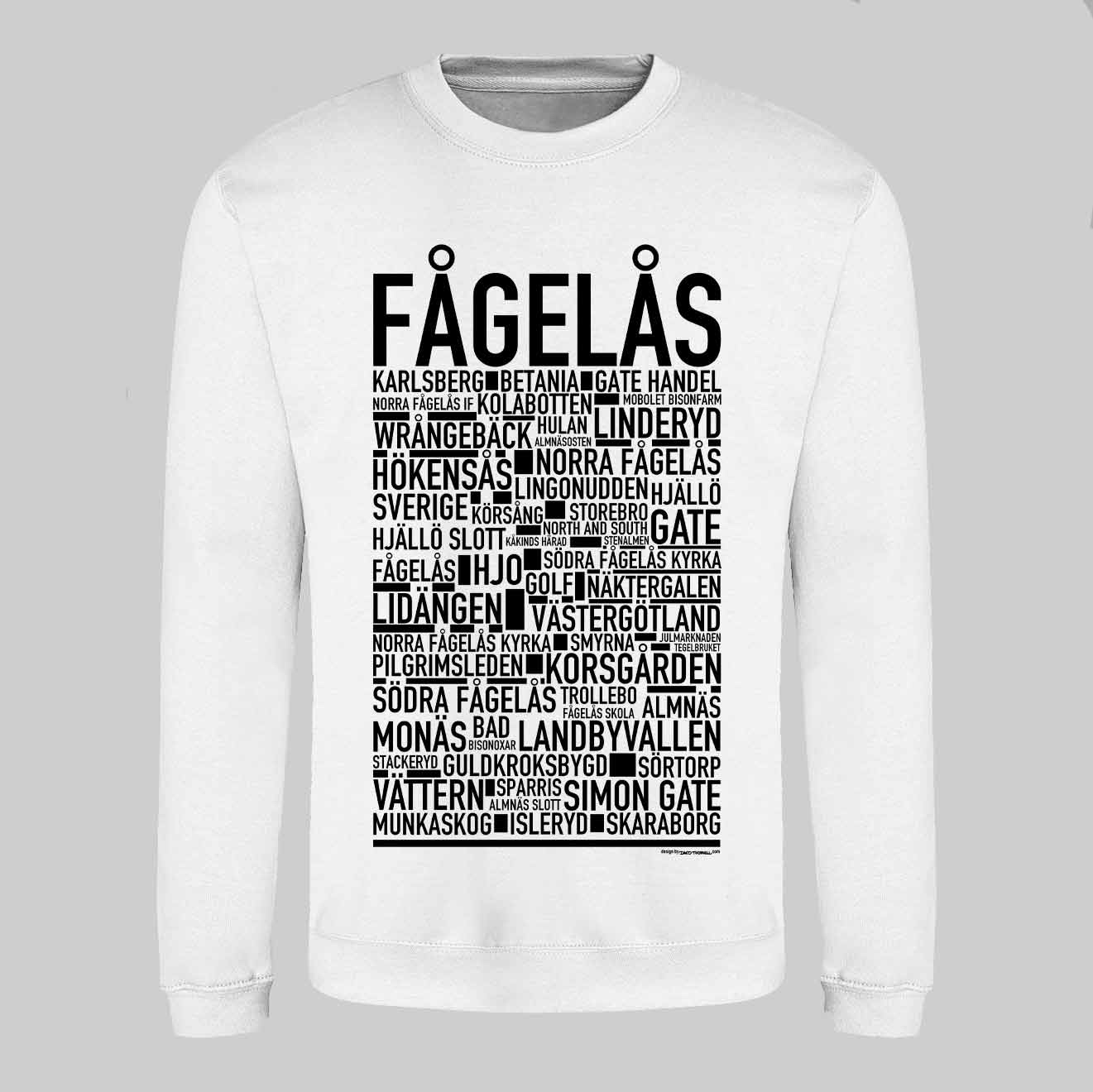 Fågelås Text Sweatshirt