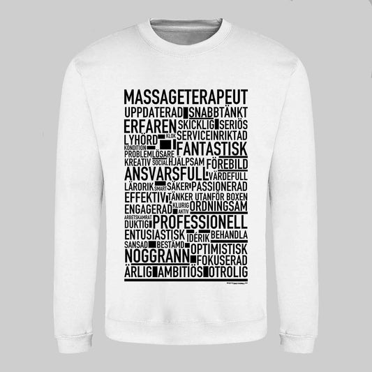 Massageterapeut Text Sweatshirt