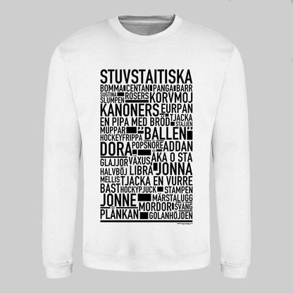 Stuvstaitiska Dialekt Text Sweatshirt