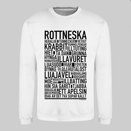 Rottneska Dialekt Text Sweatshirt