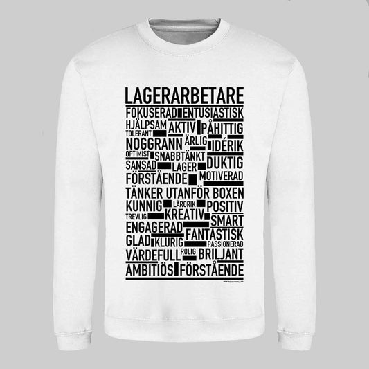 Lagerarbetare Text Sweatshirt