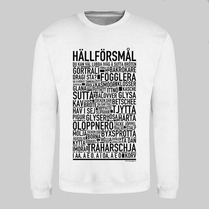 Hällförsmål Dialekt Text Sweatshirt