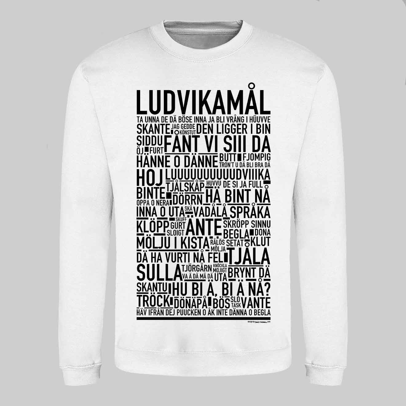 Ludvikamål Dialekt Text Sweatshirt