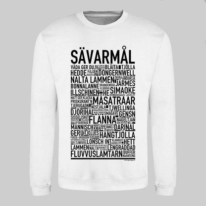 Sävarmål Dialekt Text Sweatshirt