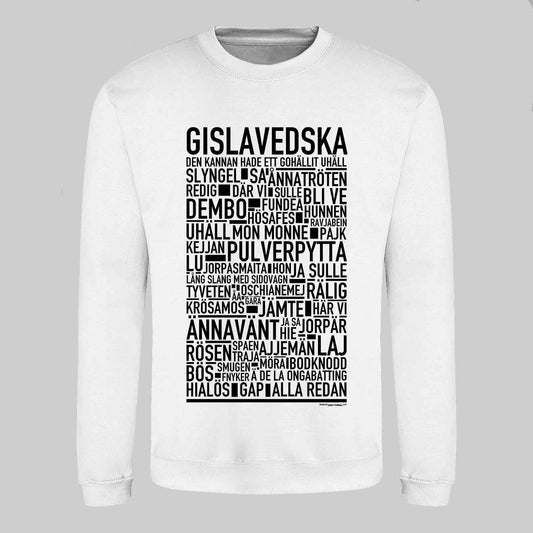 Gislavedska Dialekt Text Sweatshirt