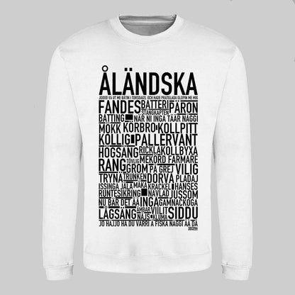 Åländska Dialekt Text Sweatshirt