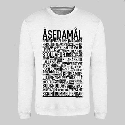 Åsedamål Dialekt Text Sweatshirt