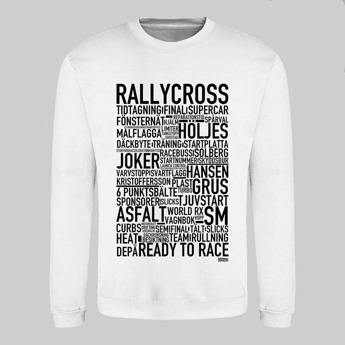 Rallycross Text Sweatshirt