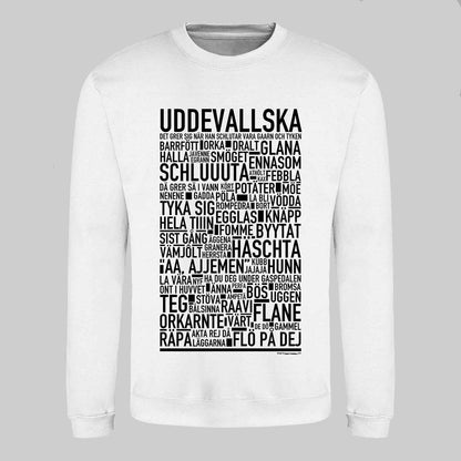 Uddevallska Dialekt Text Sweatshirt