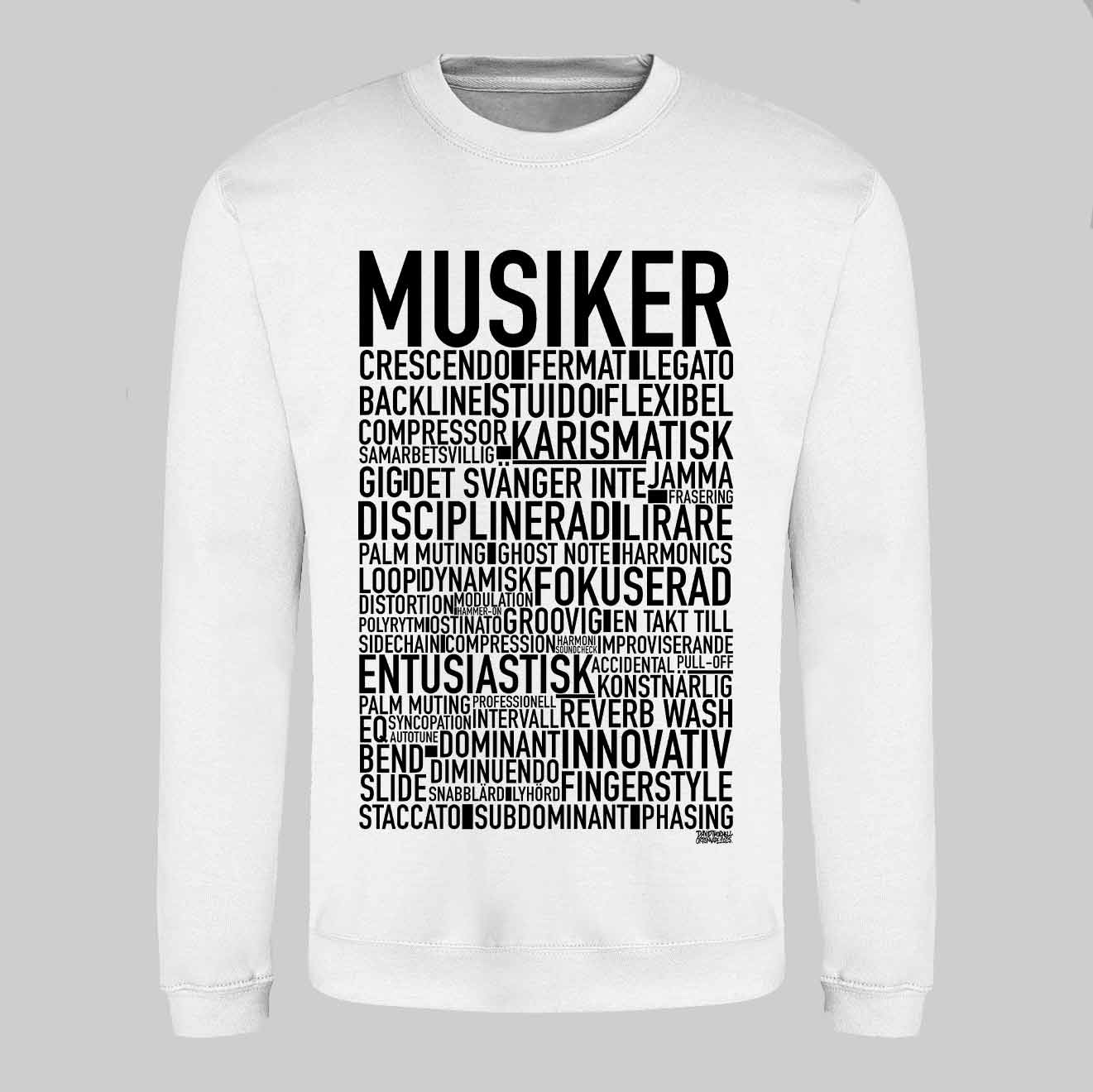 Musiker 2025 Text Sweatshirt