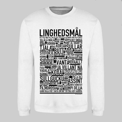 Linghedsmål Dialekt Text Sweatshirt
