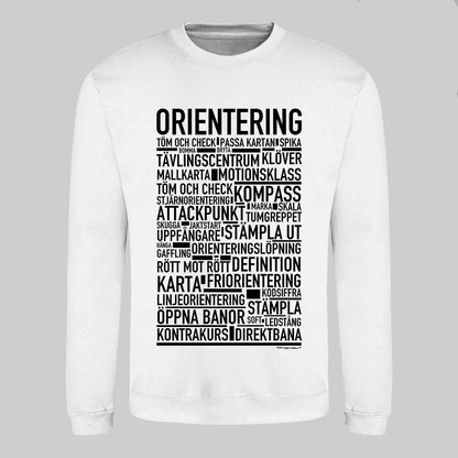 Orientering Text Sweatshirt