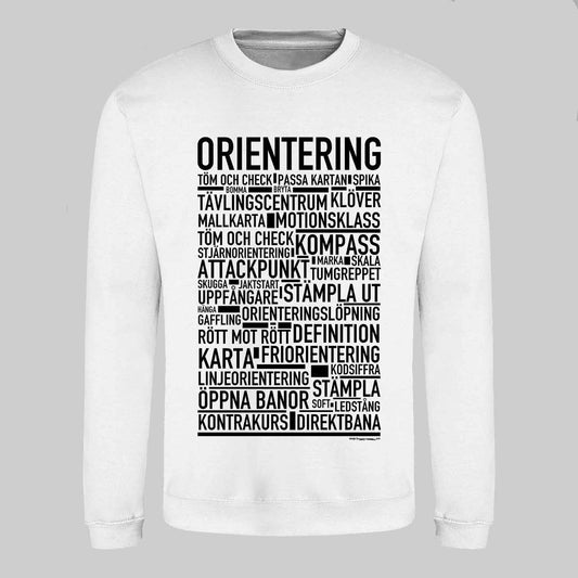 Orientering Text Sweatshirt