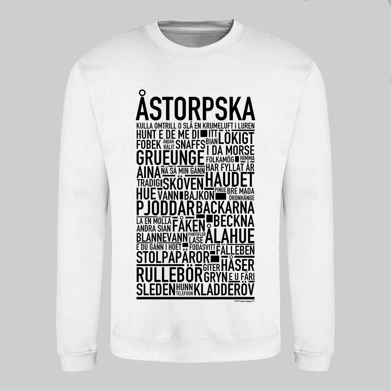 Åstorpska Dialekt Text Sweatshirt