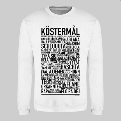 Köstermål Dialekt Text Sweatshirt