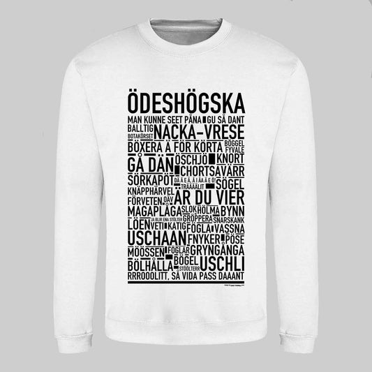 Ödeshögska Dialekt Text Sweatshirt