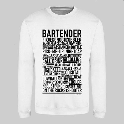 Bartender Text Sweatshirt