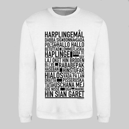 Harplingemål Dialekt Text Sweatshirt