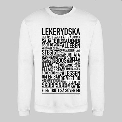 Lekerydska Dialekt Text Sweatshirt