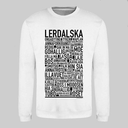 Lerdalska Dialekt Text Sweatshirt