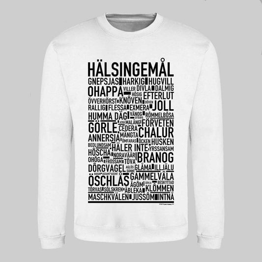 Hälsingemål Dialekt Text Sweatshirt