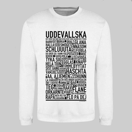 Uddevallska Dialekt Text Sweatshirt