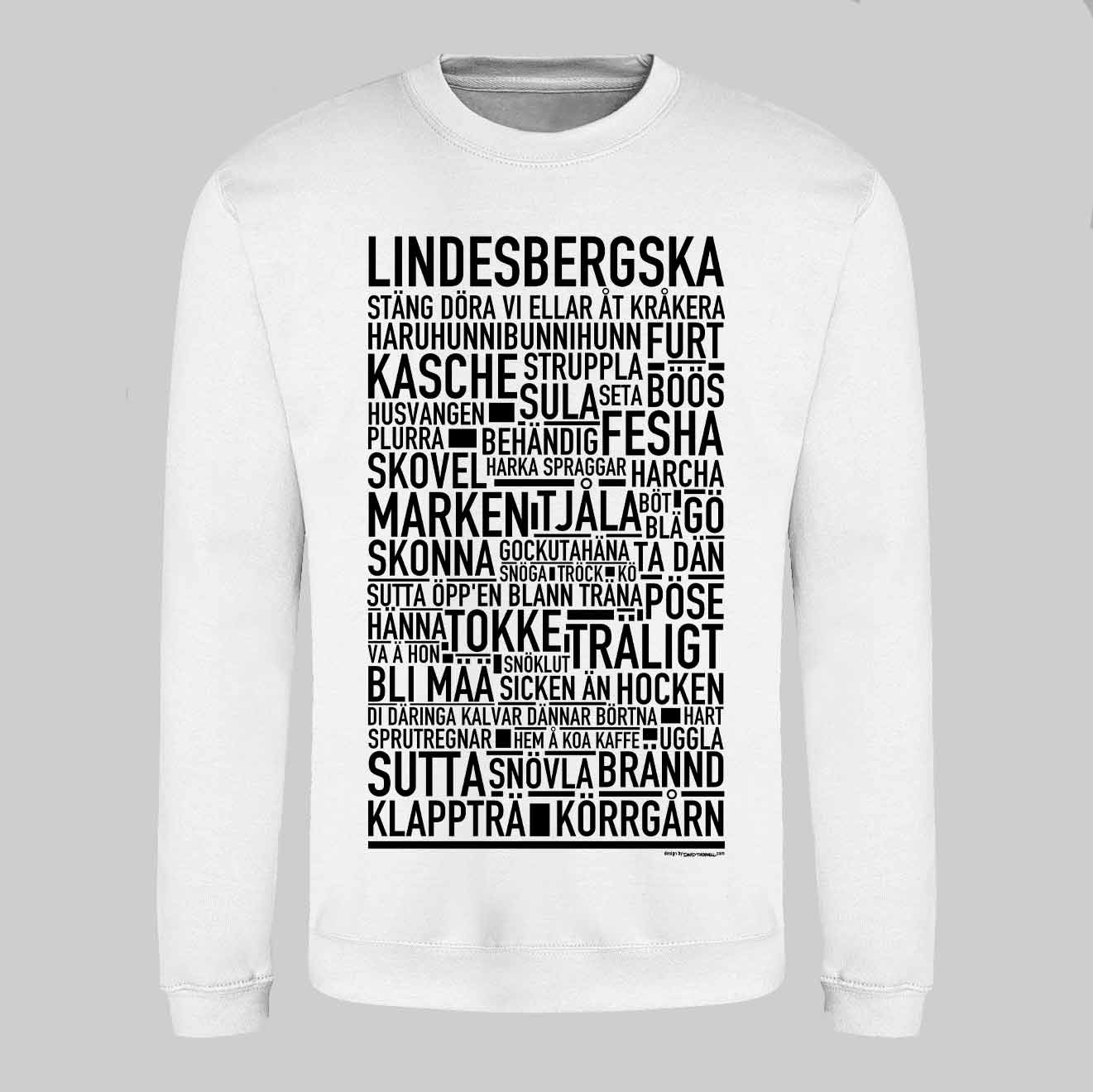 Lindesbergska Dialekt Text Sweatshirt